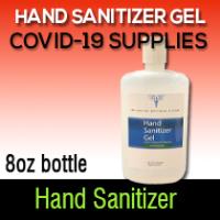 Hand Sanitizer Gel 8oz Bottle